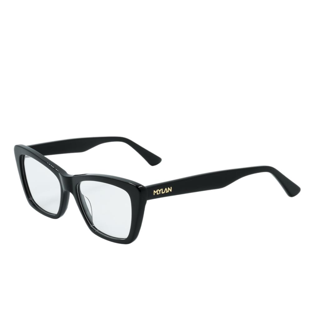 Lente Solar Gatito Acetato – Mylan – Ref. A-ML.G.AC.176 AM BK - Vista 1
