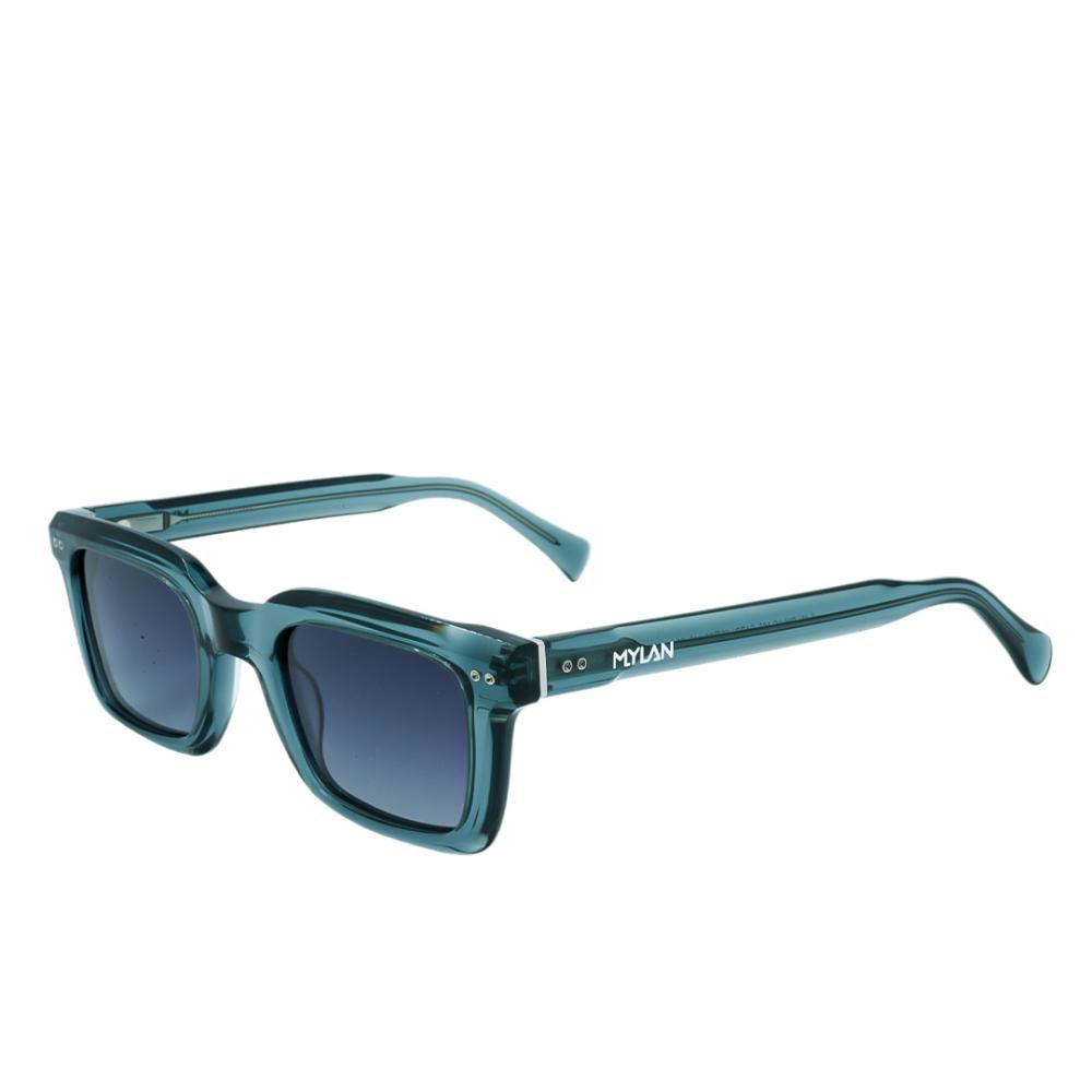 Lente Solar Cuadrado Masculino Acetato– Mylan – Ref. S-ML.QM.AC.105 CA C1 - 2481