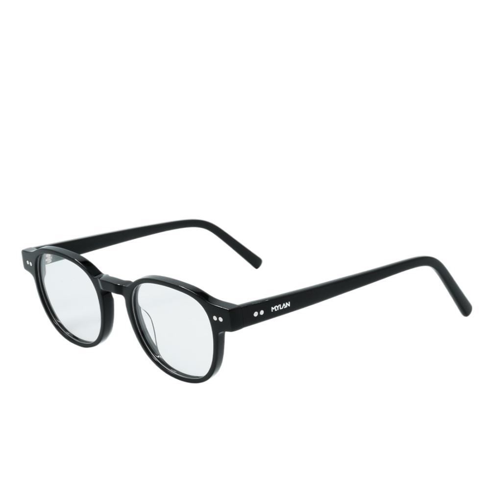 Armacion Redondo Acetato– Mylan – Ref. A-ML.RE.AC.45 CA BK - Vista 1