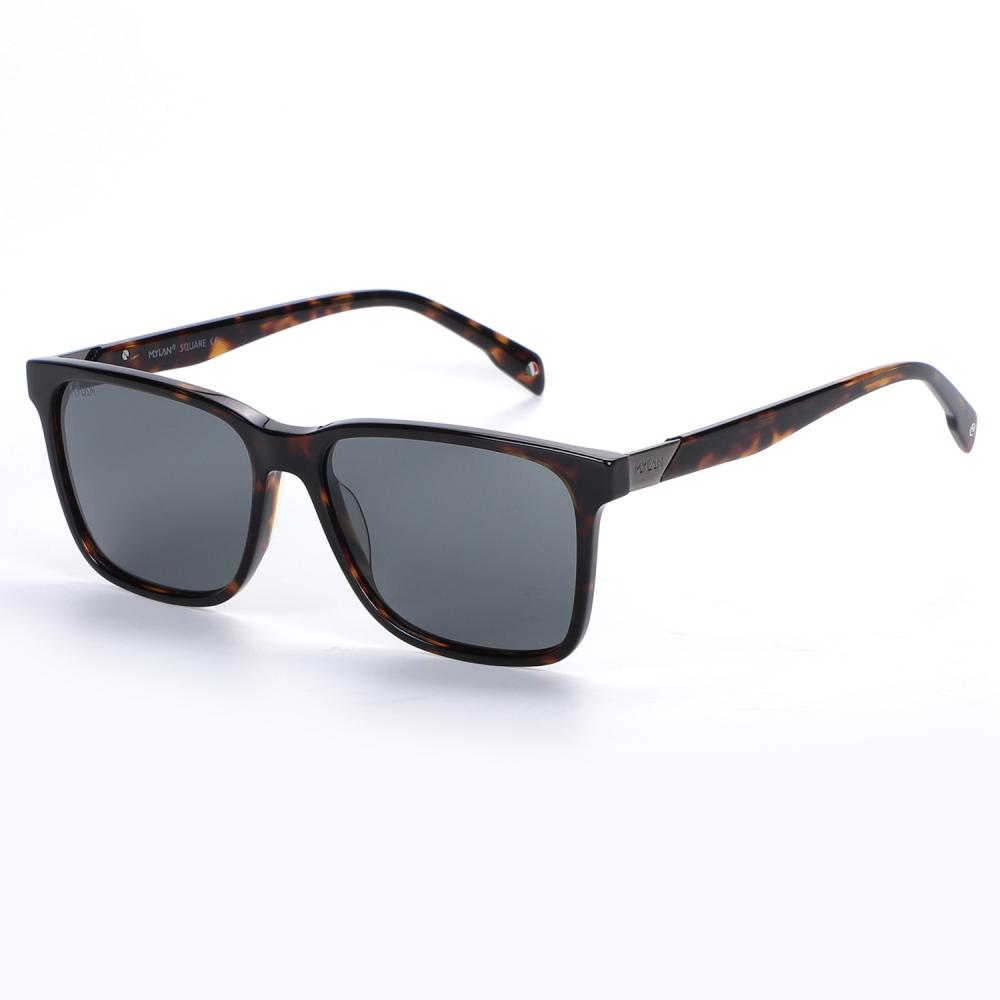 Lente Solar Cuadrado Masculino TR90 – Mylan – Ref. S-ML.QM.TR.107 C3 - Vista 1
