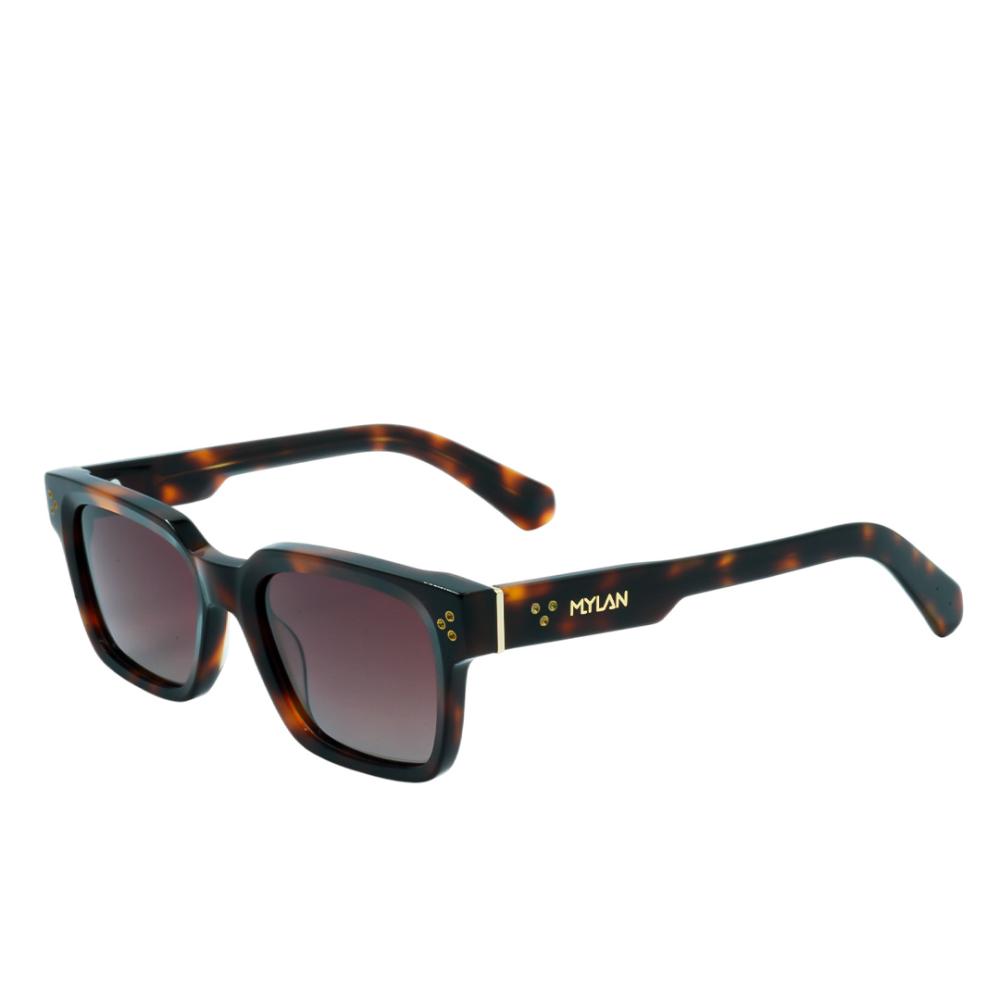 Lente Solar Cuadrado Masculino Acetato– Mylan – Ref. S-ML.QM.AC.104 CA C2 - Vista 1